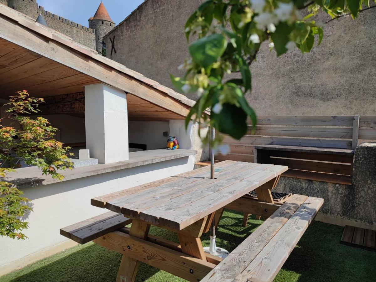 La Terrasse Du Temps Jadis Villa Каркасон Екстериор снимка